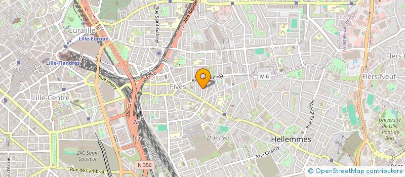 localisation de l'entreprise MONSIEUR JAWAD JABARKHEL  LILLE