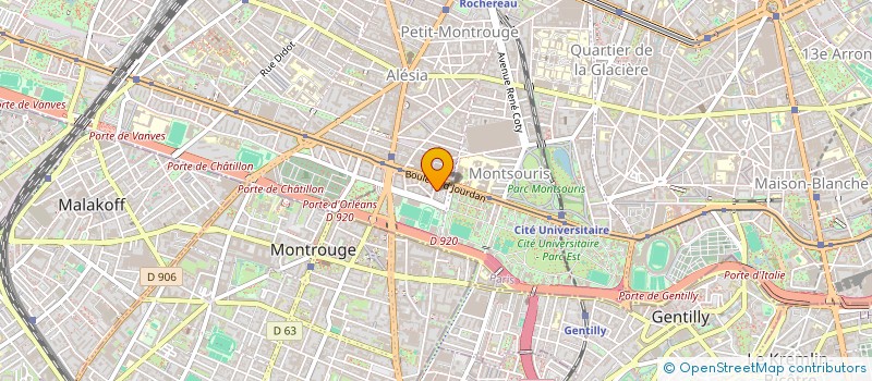 localisation de l'entreprise MONSIEUR JAWAD KANSOUN  PARIS