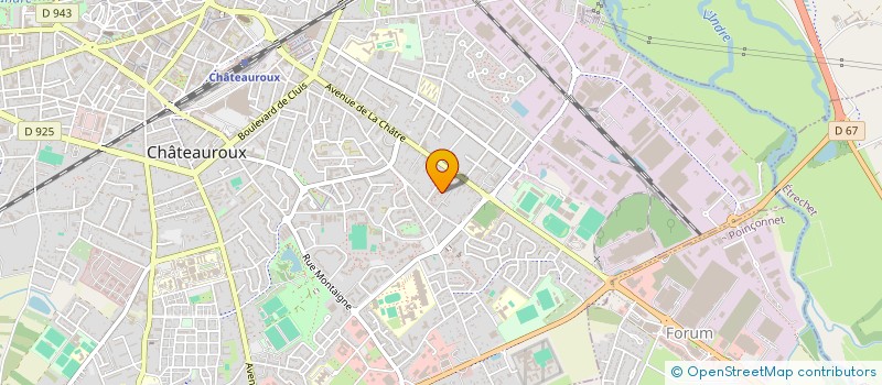 localisation de l'entreprise MONSIEUR JAWAD KHALLOUK à CHATEAUROUX