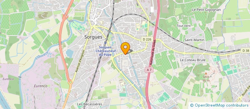 localisation de l'entreprise MONSIEUR JAWAD LAMKADMI  SORGUES