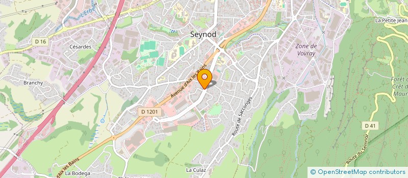 localisation de l'entreprise MONSIEUR JAWAD OUDGHIRI HASSANI  ANNECY