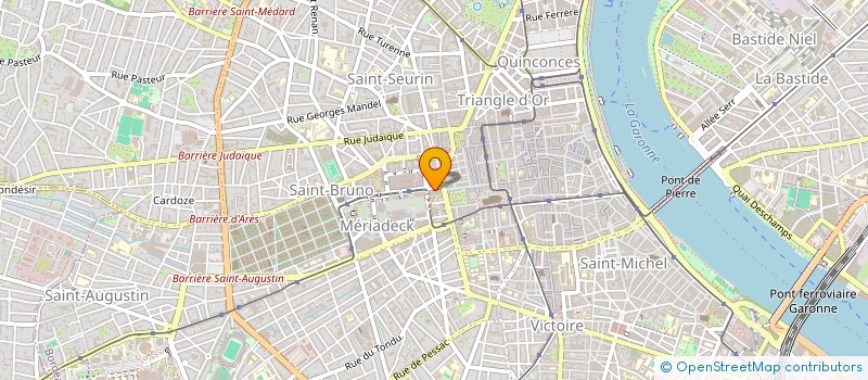 localisation de l'entreprise MONSIEUR JAWAD SHINWARI  BORDEAUX