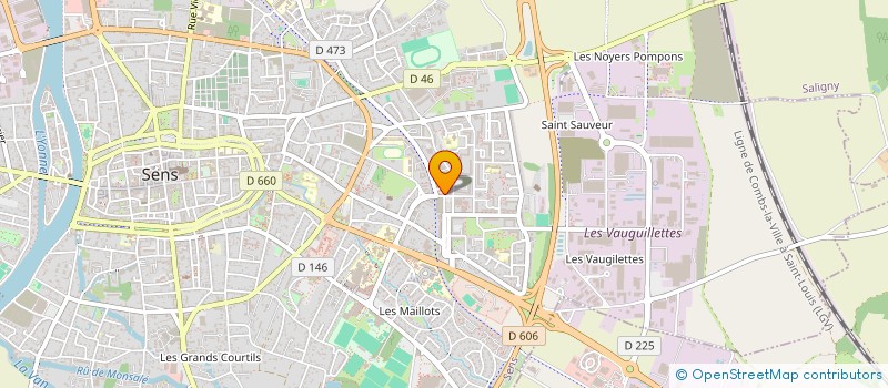 localisation de l'entreprise MONSIEUR JAWAD TADLAOUI à SENS