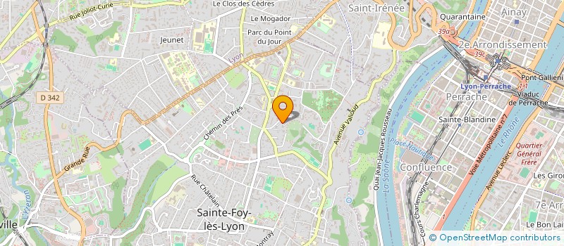 localisation de l'entreprise MONSIEUR JAWAD TAHRAOUI à SAINTE FOY LES LYON