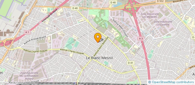 localisation de l'entreprise MONSIEUR JAWAD TAKHALLOUFTE à LE BLANC-MESNIL