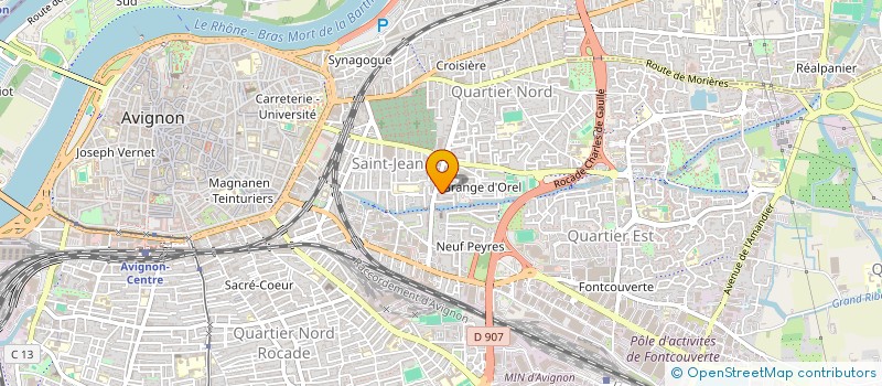 localisation de l'entreprise MONSIEUR JAWADE KADA  AVIGNON