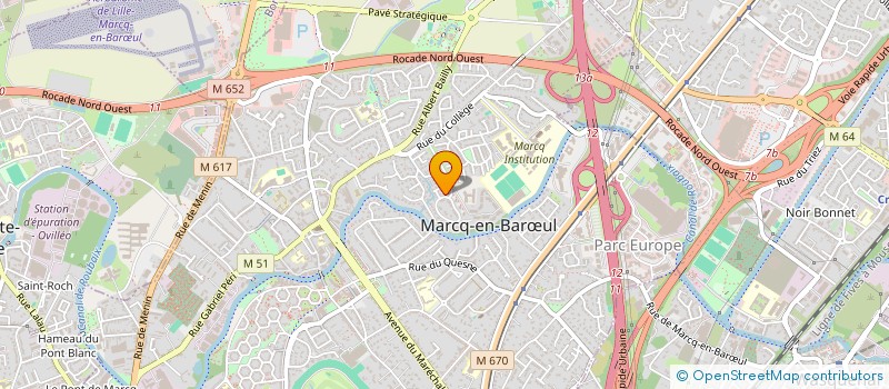 localisation de l'entreprise MONSIEUR JAWADE MAZZI à MARCQ-EN-BARŒUL