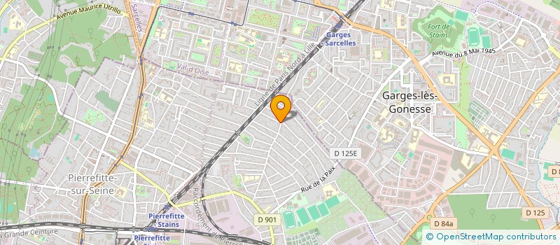 localisation de l'entreprise MONSIEUR JAWADEMAHDIE NAZIR à STAINS