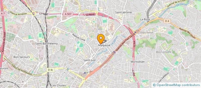 localisation de l'entreprise MONSIEUR JAWAL AISSANI à MARSEILLE