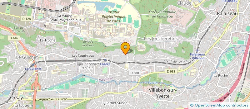 localisation de l'entreprise MONSIEUR JAWDAT ALHATRA  PALAISEAU