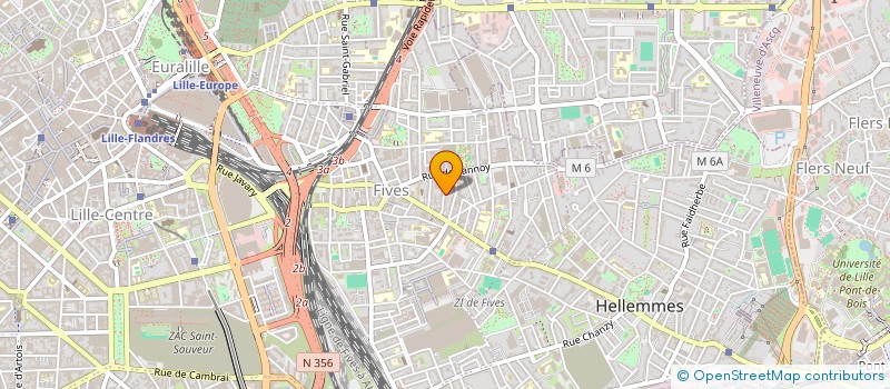 localisation de l'entreprise MONSIEUR JAWED ABDULRAHMZAI à LILLE