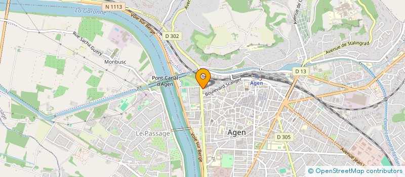 localisation de l'entreprise MONSIEUR JAWED ABDULZIA  AGEN