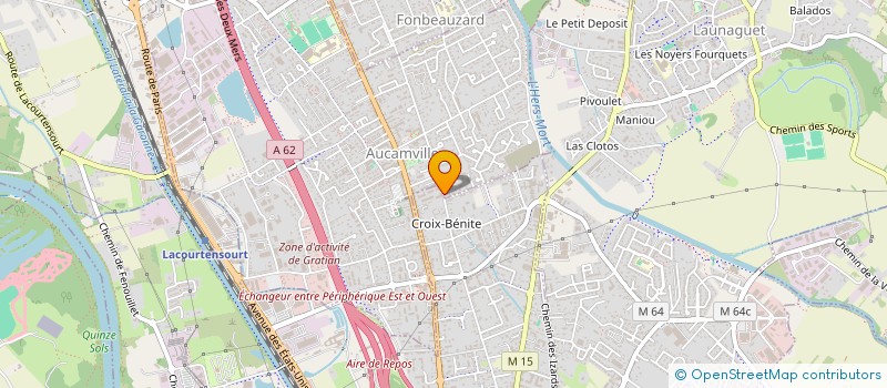 localisation de l'entreprise MONSIEUR JAWED ACHOURI à TOULOUSE
