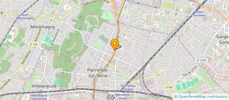 localisation de l'entreprise MONSIEUR JAWED AHMADZAI à PIERREFITTE-SUR-SEINE