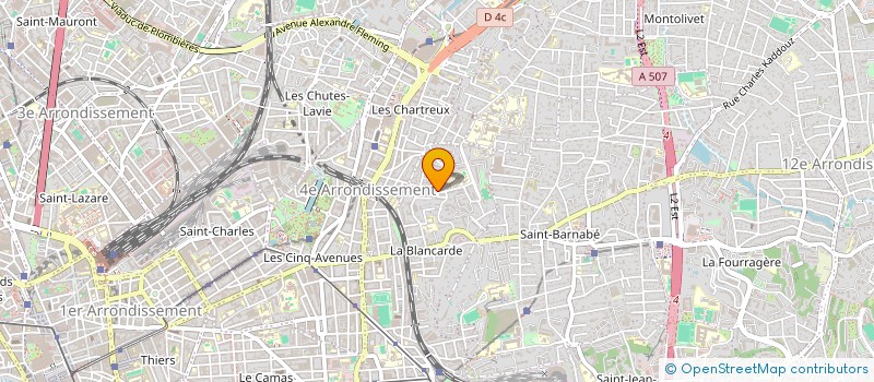 localisation de l'entreprise MONSIEUR JAWED BOUSAHA à MARSEILLE