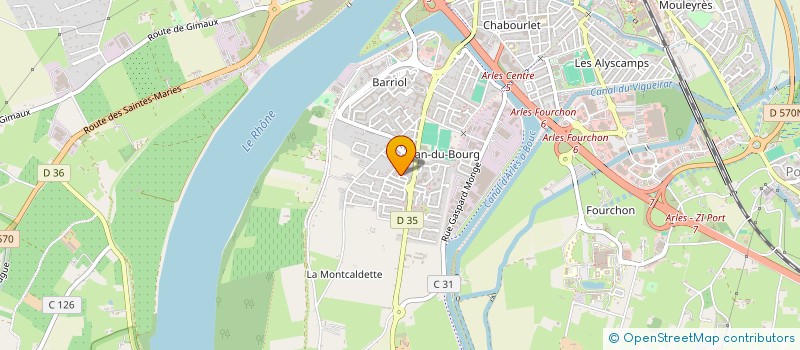 localisation de l'entreprise MONSIEUR JAWED LABIAD à ARLES