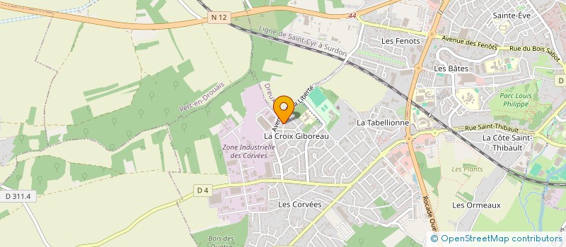 localisation de l'entreprise MONSIEUR JAWED MARGOUM à VERNOUILLET
