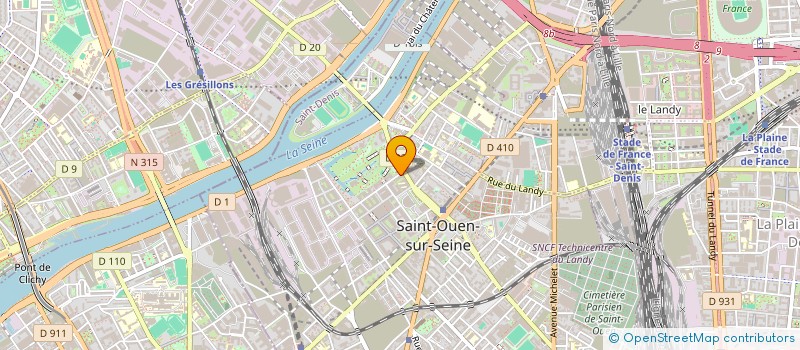 localisation de l'entreprise MONSIEUR JAWED SIDIKI à SAINT-OUEN-SUR-SEINE