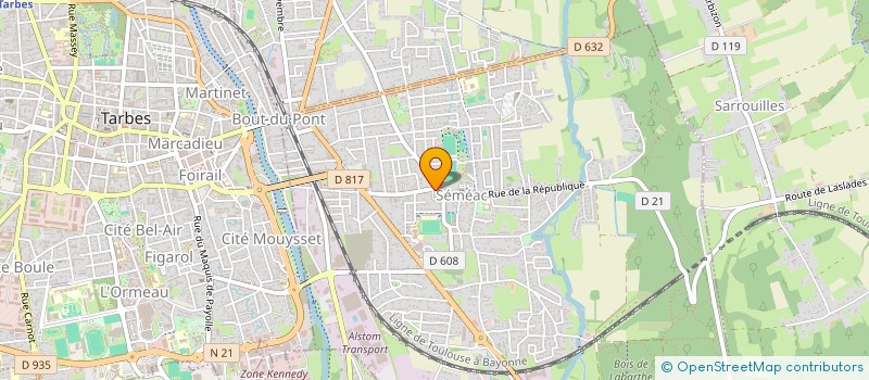 localisation de l'entreprise MONSIEUR JAWED ZOUKA  SEMEAC