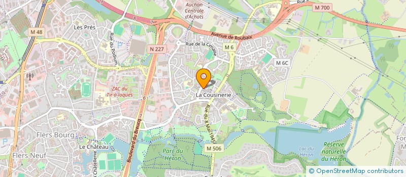 localisation de l'entreprise MONSIEUR JAWEL VANDEKERCHOVE à VILLENEUVE-D'ASCQ