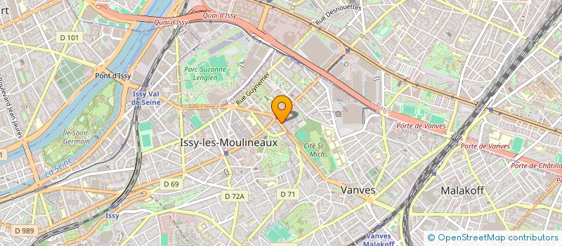 localisation de l'entreprise MONSIEUR JAWHAR ALI ALBACHIR à ISSY-LES-MOULINEAUX