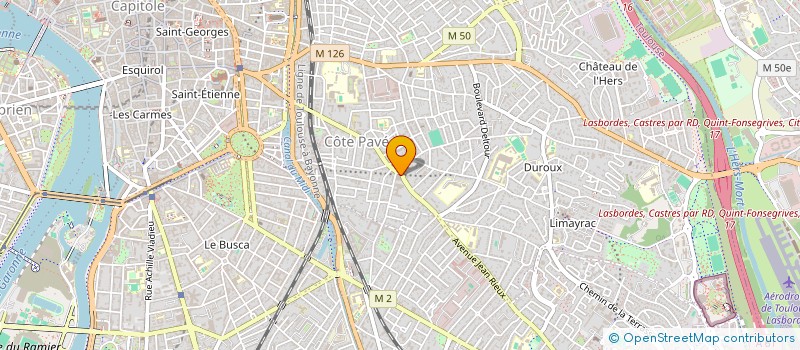 localisation de l'entreprise MONSIEUR JAWID HAMIDY  TOULOUSE