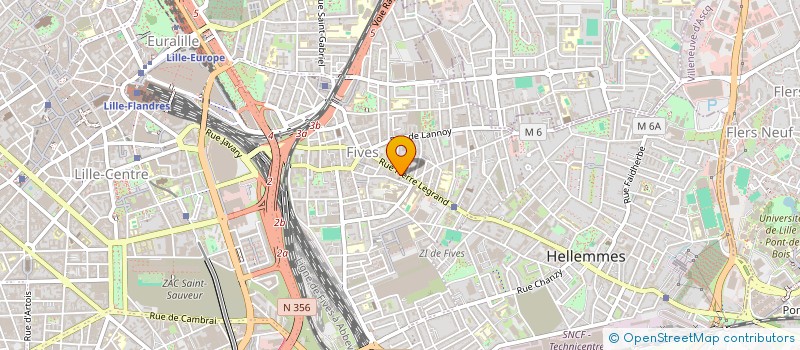 localisation de l'entreprise MONSIEUR JAWID MANGAL à LILLE