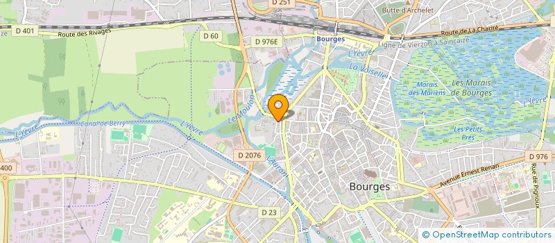 localisation de l'entreprise MONSIEUR JAWID NABIZADA  BOURGES