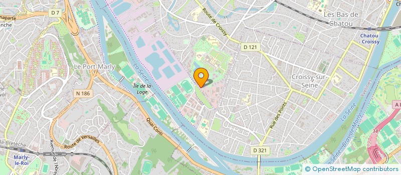 localisation de l'entreprise MONSIEUR JAWID PASHAI  LE VESINET