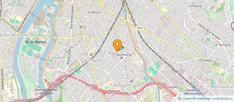 localisation de l'entreprise MONSIEUR JAWID SHINWARY  TOULOUSE