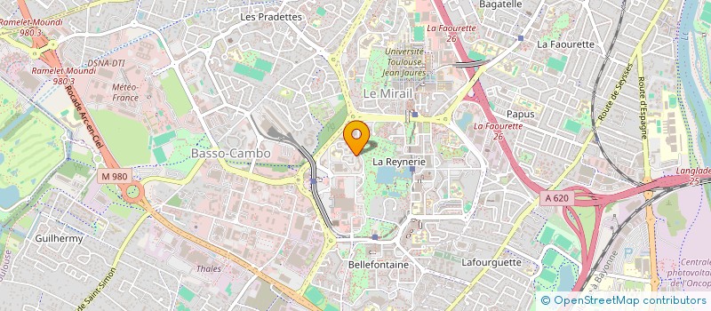 localisation de l'entreprise MONSIEUR JAWOUAD RAHALI  TOULOUSE