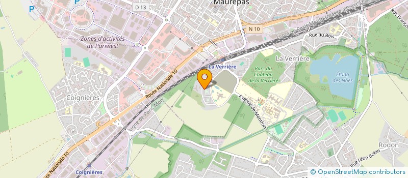 localisation de l'entreprise MONSIEUR JAY GORE  VERRIERE (LA)