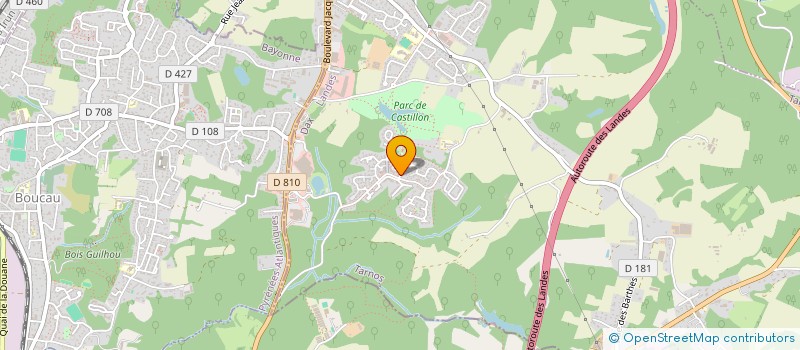 localisation de l'entreprise MONSIEUR JAY LAVAUX  TARNOS