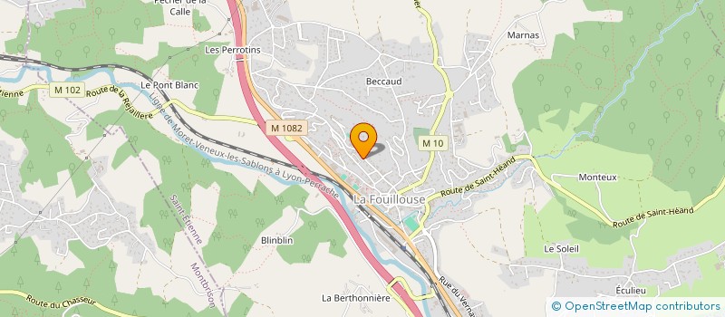 localisation de l'entreprise MONSIEUR JAYA MALKANI  LA FOUILLOUSE