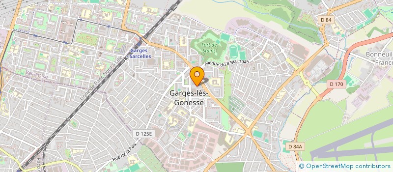 localisation de l'entreprise MONSIEUR JAYAD AHMED  GARGES-LES-GONESSE