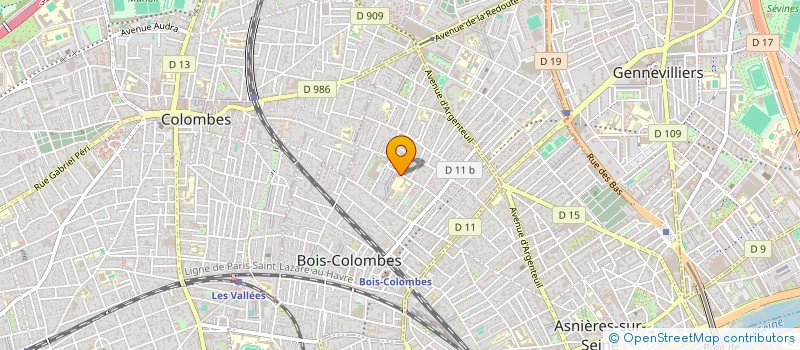localisation de l'entreprise MONSIEUR JAYME VICTOR à BOIS-COLOMBES