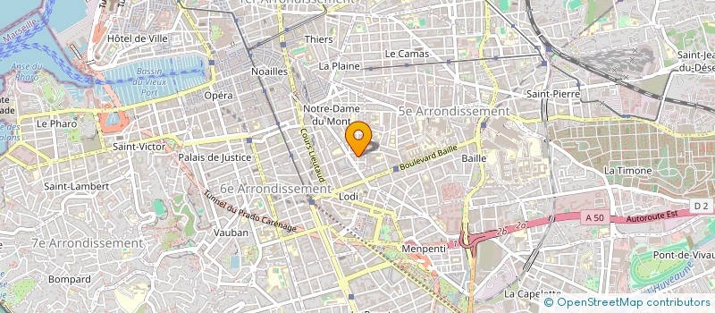 localisation de l'entreprise MONSIEUR JAYMES AOUIZERATE à MARSEILLE