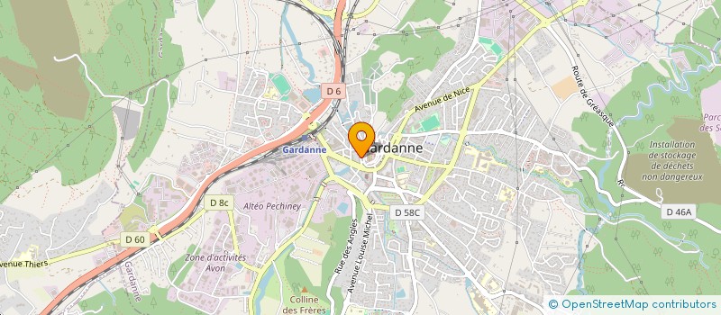 localisation de l'entreprise MONSIEUR JAYRO ASSUNCAO GONCALVES à GARDANNE
