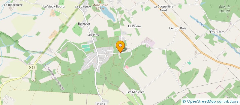 localisation de l'entreprise MONSIEUR JAYSON CAZIN à LA FERRIERE-AUX-ETANGS