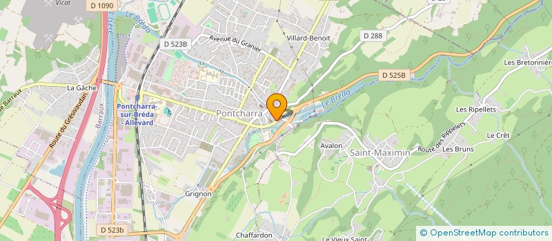 localisation de l'entreprise MONSIEUR JAYSON COURREGE  GUJAN-MESTRAS