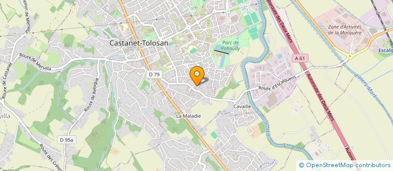 localisation de l'entreprise MONSIEUR JAYSON DANGREMONT à CASTANET-TOLOSAN