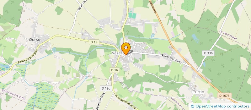 localisation de l'entreprise MONSIEUR JAYSON DUPEL  VEZERONCE-CURTIN