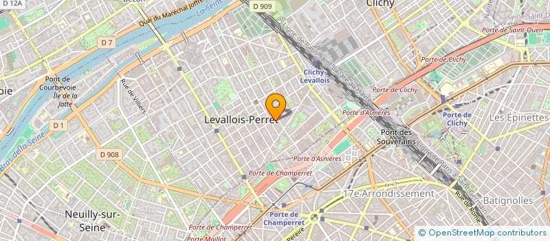 localisation de l'entreprise MONSIEUR JAYSON HALFON à LEVALLOIS-PERRET