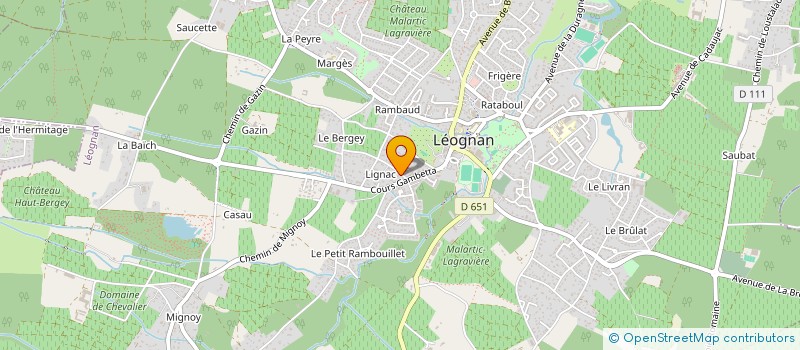 localisation de l'entreprise MONSIEUR JAYSON HAZERA à LEOGNAN
