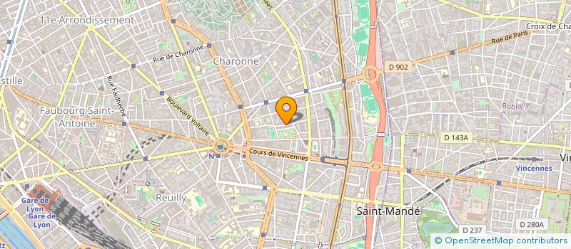 localisation de l'entreprise MONSIEUR JAZ CRAMPTON  PARIS