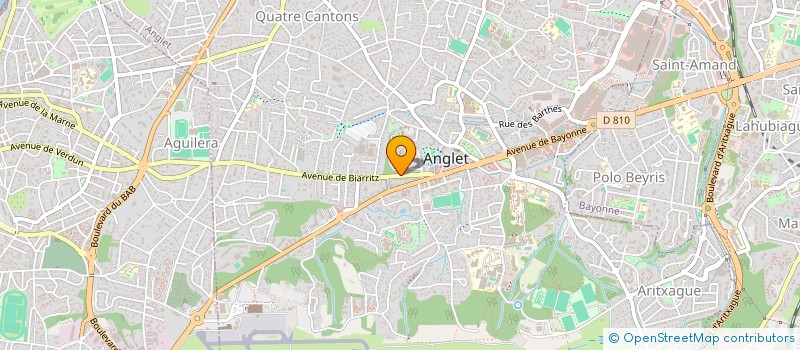 localisation de l'entreprise MONSIEUR JAZON CALIXTO TEIXEIRA à ANGLET