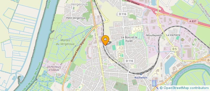 localisation de l'entreprise MONSIEUR JAZZ HELFRICH  ROCHEFORT