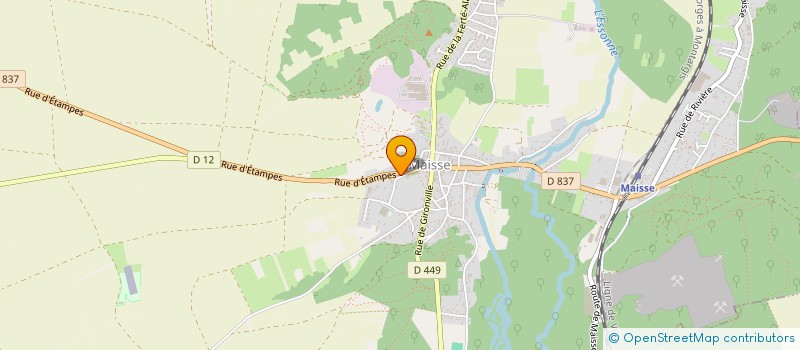 localisation de l'entreprise MONSIEUR JEAM PERTHUIS  VALPUISEAUX