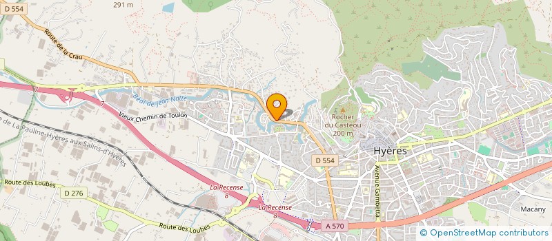 localisation de l'entreprise MONSIEUR JEAMS BABEU à HYERES