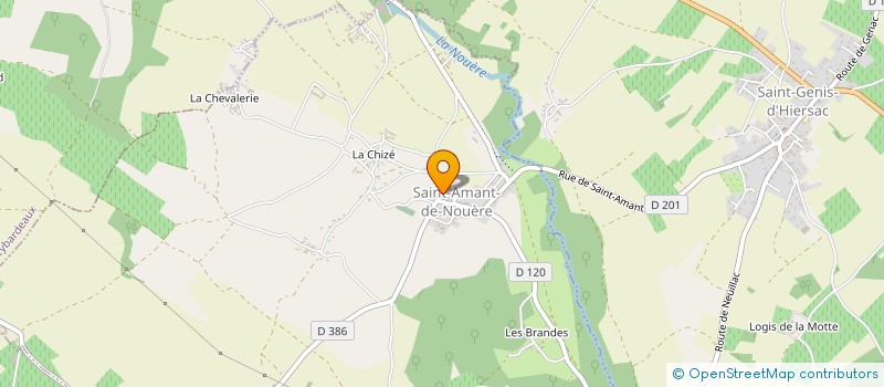 localisation de l'entreprise MONSIEUR JEAN AARON à SAINT-AMANT-DE-NOUERE